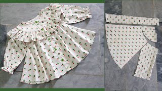 Round yok frock cutting and stitching [upl. by Araik]