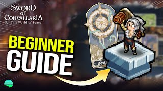 Sword of Convallaria SPIRAL OF DESTINIES BEGINNER GUIDE [upl. by Ennelram]