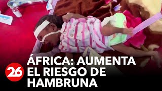 Aumenta el riesgo de hambruna en África [upl. by Ilehs]