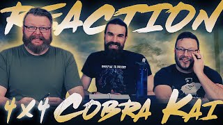 Cobra Kai 4x4 REACTION quotBicephalyquot [upl. by Eerised]