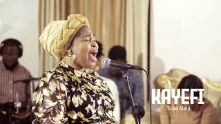 KAYEFI  LIVE SPONTANEOUS WORSHIP BY TOPE ALABI [upl. by Ber145]