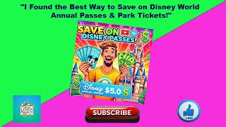 I Found the Best Way to Save on Disney World Annual Passes amp Park Tickets [upl. by Krusche184]