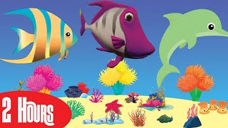 Lullaby with animation Fish aquarium videos Fish sensory videos Relaxing fish  Fish lullaby [upl. by Nagle320]