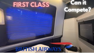 AMAZING British Airways FIRST Class 777 LHR to ORD [upl. by Norek247]