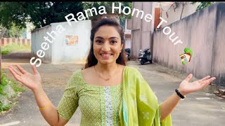 Seetha Rama Home Tour 🏡  shooting set tour 🎥  Kannada Serial  Vaisshnavi [upl. by Gui313]