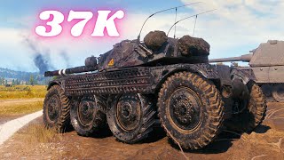 37K Spot Damage with Panhard EBR 105  18K amp AMX 13 105  19K World of Tanks Replays [upl. by Shanly]