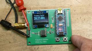 985 Frequency Counter Project with PCB [upl. by Damahom]