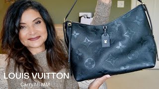 LUXURY Louis Vuitton CarryAll MM AND Im returning it [upl. by Tom]