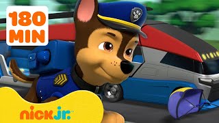 PAW Patrols Chase is On The Case Best Moments ⭐️ 3 Hour Compilation  Nick Jr [upl. by Zzahc]