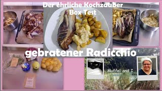 Der ehrliche Kochzauberbox Test  gebratener Radicchio mit Birnen Camembert Chutney [upl. by Hakim117]