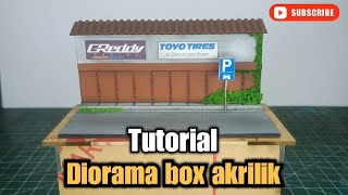 Tutorial mini diorama box akrilik 164 [upl. by Salas]