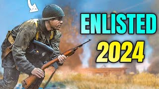 How is Enlisted doing in 2024 Enlisted Gameplay 2024 [upl. by Cherianne135]