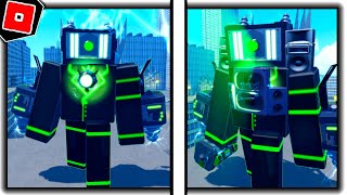 How to get THUNDERMEN and TITAN TESLA MAN MORPHS in SUPER BOX SIEGE DEFENSE  Roblox [upl. by Lalita]