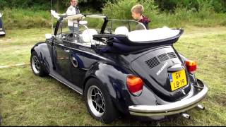 vw beetle convertible 1303 kevermeeting  simpelveld 2012 [upl. by Neerehs15]