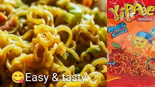 TAMILYippee noodles Yippee noodles recipe Noodles recipe yippee noodles masala recipe [upl. by Jarnagin674]