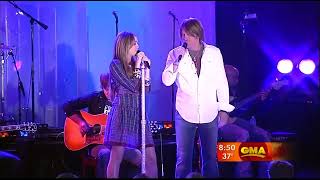 Miley Cyrus  Butterfly Fly Away feat Billy Ray Cyrus Live [upl. by Eleahcim]