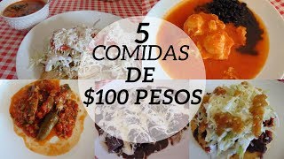 Menú Semanal 14  5 Comidas por 100 Pesos  Erika Blop [upl. by Gala989]