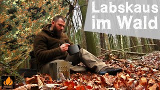 Vorweihnachtliche Labskaus Wald Tour mit der Bushbox XL  Waldküche [upl. by Meris]