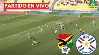 🔴 BOLIVIA VS PARAGUAY  ELIMINATORIAS SUDAMERICANAS EN VIVO  FECHA 12 [upl. by Idrahs]