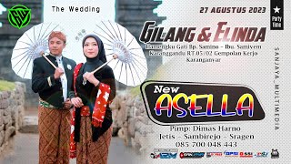 Live Cs New ASELLA  ARM SOUND  Ngunduh Mantu quot GILANG amp ELINDA quot Karanggandu 27 Agustus 2023 [upl. by Pitzer]