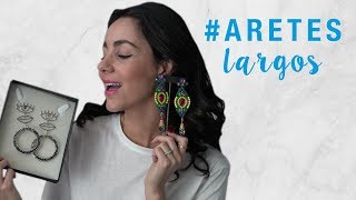 ¿Cómo usar y combinar aretes largos con tu outfit  MDM  Tendencia maxi aretes [upl. by Tali810]