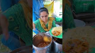 😋 ₹100 Unlimited Non Veg Bagara Rice in Hyderabad streetfood shorts food [upl. by Kinnie]