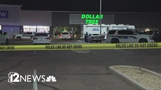 Suspect down in shooting involving Phoenix police [upl. by Halilahk]