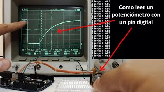 Como leer un potenciómetro con un pin digital [upl. by Emoreg643]