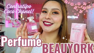 Reseña Perfume Coco Beauyork Inspiracion de Alta gama a un super precio Eve Tips [upl. by Metcalf685]