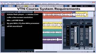 Cubase 5 Tutorial  Lesson 01 Intro [upl. by Chimene]