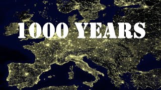 1000 Yeras Time Lapse Map of Europe 1000 Év Európa térképén [upl. by Inhoj]