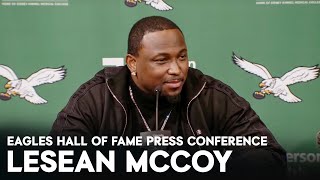 Eagles Hall of Fame Press Conference LeSean McCoy  November 3 2024 [upl. by Ninaj472]