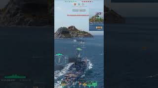 Warships🏴‍☠️  Jean Bart  Sacrificing BB to delete DD worldofwarships wows cqc [upl. by Naletak]