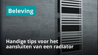 Radiator aansluiten en vervangen  Handige tips voor het afkoppelen en monteren [upl. by Gile937]