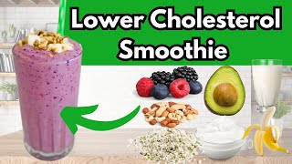 Berry Smoothie To Lower Cholesterol [upl. by Nortal]