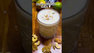 bananamilkshakerecipe bananashakerecipe healthyshake easy banana milkshake shortvideo 🍌🍌🥛🥛 [upl. by Nelli]