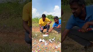 Diwali Paper Shot Bursting 🔥💥 Telugu Experiments shortvideo short shorts [upl. by Lindemann337]