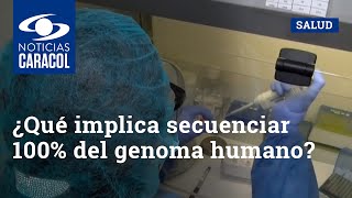 ¿Qué implica secuenciar 100 del genoma humano [upl. by Aelahs]