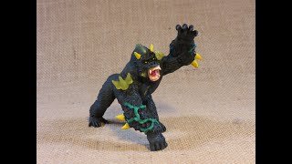 Schleich Eldrador Creatures Monster Gorilla catalog number  42512 review [upl. by Jeuz972]