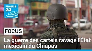 Mexique  guerre des cartels l’insécurité gangrène l’État du Chiapas  FOCUS • FRANCE 24 [upl. by Vladimir727]