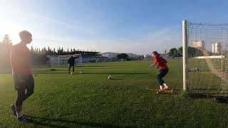 Velocità e spostamenti mister Pardini Stefano portieri prof Pescara Abbonati sostieni il canale [upl. by Hulda]