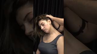 Massage therapy massage satisfying relaxing funny beautifulshorts trending viralshort cute [upl. by Ailero]