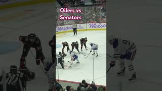 Up close oilers edmonton hockey ottawasenators canada ice upcloseandpersonal canadiantire [upl. by Nosreg451]