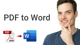 How to Convert PDF to Word [upl. by Namijneb]