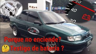 Problema de carga de batería 🤔 Reparación de alternador Toyota Tercel 97 garagemejia503 [upl. by Tuchman250]