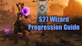 TLDR Wizard Season 27 Progression Guide  From Haedrig to Full Tal Rasha Blasting [upl. by Enidaj]