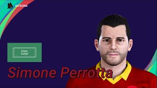 Simone Perrotta  PES Clasico Face Bodyamp Stats [upl. by Gibbie416]