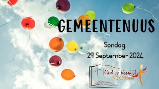 Gemeentediens vir 29 September 2024  Stilbaai NG Gemeente [upl. by Mosenthal]