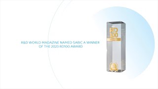 SABIC’s Innovative Solution Wins 2023 RampD 100 Award [upl. by Daisi]