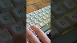 the CREAMIEST keyboard EVER 😮‍💨✨ keyboard creamy keyboardasmr asmr 4u 4upage [upl. by Eelinej]